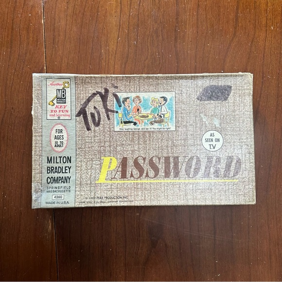 Vintage 1962 PASSWORD Board Game - Milton Bradley - Original First Edition - Picture 5 of 11